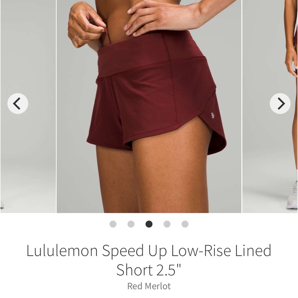 Lululemon speed up short